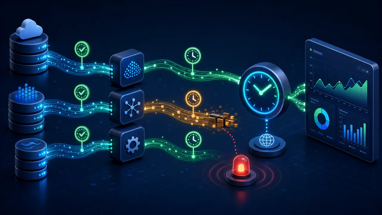 How to Monitor Data Pipeline Freshness with a Web Cron Job