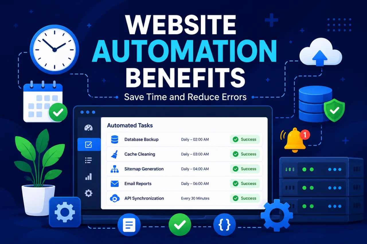 How Automated Website Tasks Save Time and Reduce Errors
