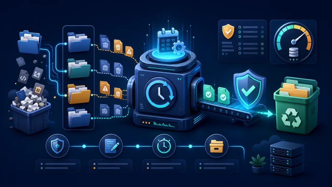 How to Automate Temporary File Cleanup with a Web Cron Job