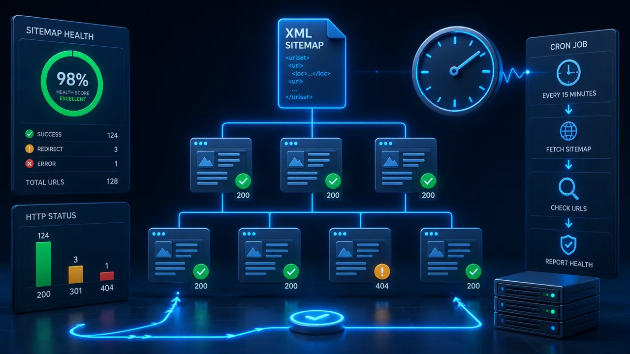 How to Monitor XML Sitemap Health with a Web Cron Job